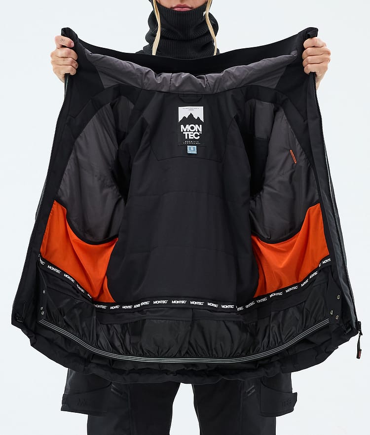 Montec Sentinel W Laskettelutakki Naiset Black, Image 9 of 9