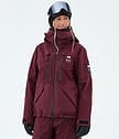 Montec Sentinel W Laskettelutakki Naiset Burgundy