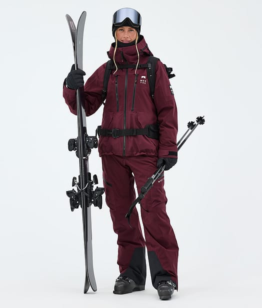 Montec Sentinel W Laskettelu Outfit Burgundy