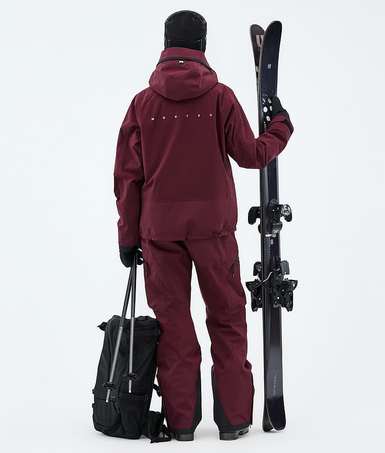 Montec Sentinel W Laskettelutakki Naiset Burgundy, Image 3 of 9