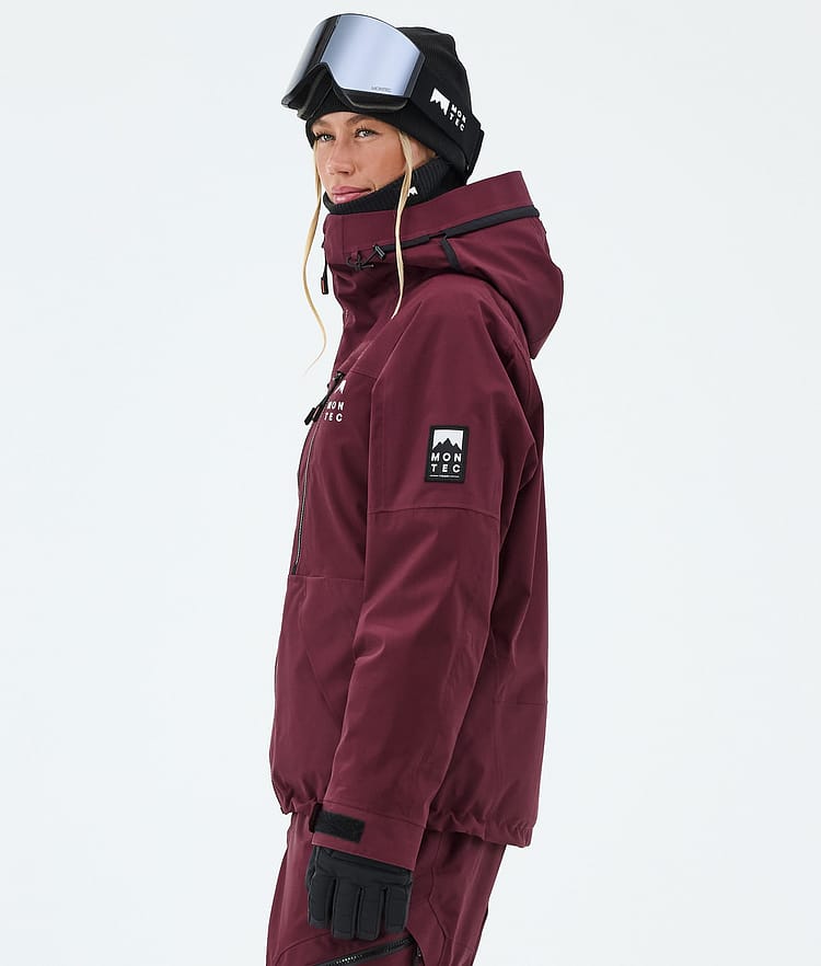 Montec Sentinel W Laskettelutakki Naiset Burgundy, Image 5 of 9