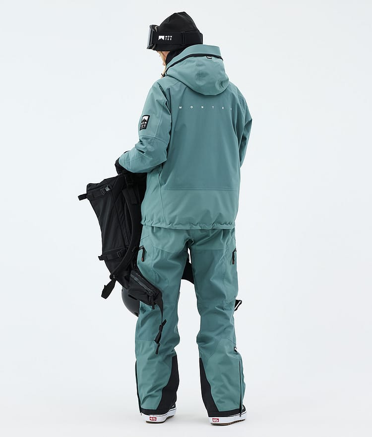 Montec Sentinel W Lumilautailutakki Naiset Atlantic, Image 3 of 9