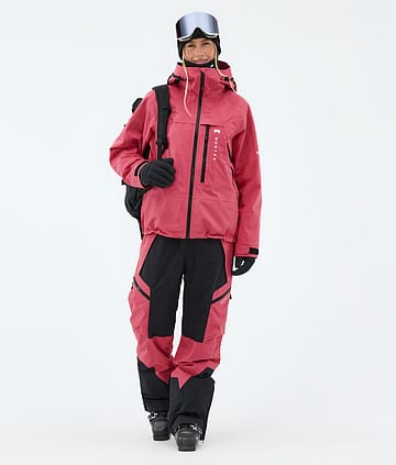 Montec Oracle W Laskettelu Outfit Light Red/Black
