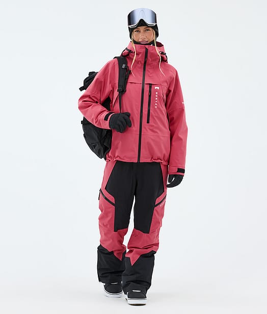 Montec Oracle W Lumilautailu Outfit Light Red/Black