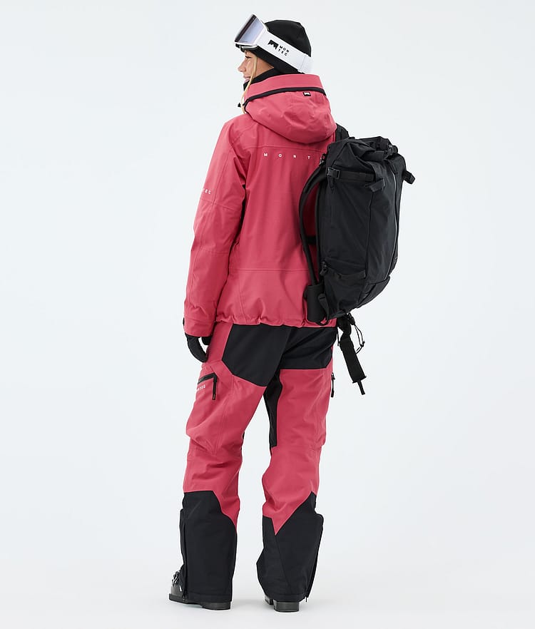 Montec Oracle W Laskettelutakki Naiset Light Red, Image 3 of 9