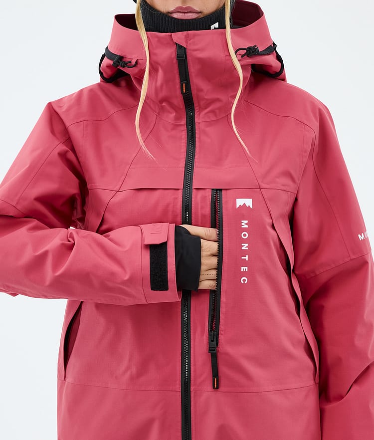 Montec Oracle W Laskettelutakki Naiset Light Red, Image 8 of 9