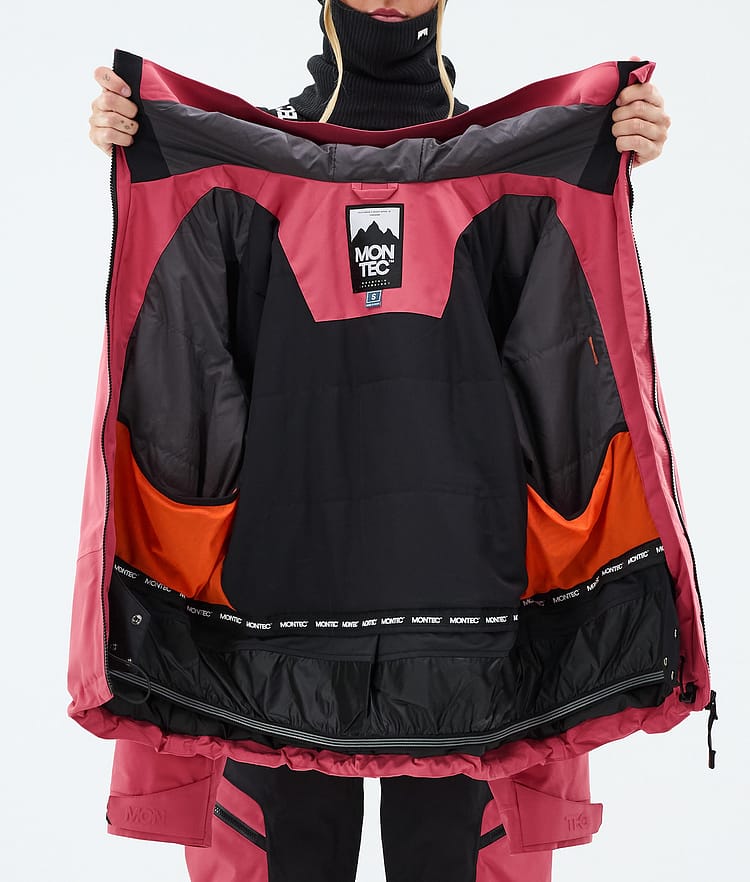 Montec Oracle W Laskettelutakki Naiset Light Red, Image 9 of 9