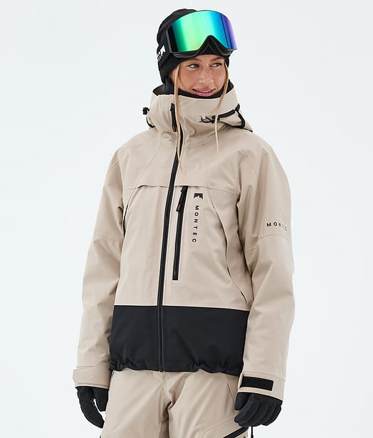 Montec Oracle W Laskettelutakki Naiset Sand/Black