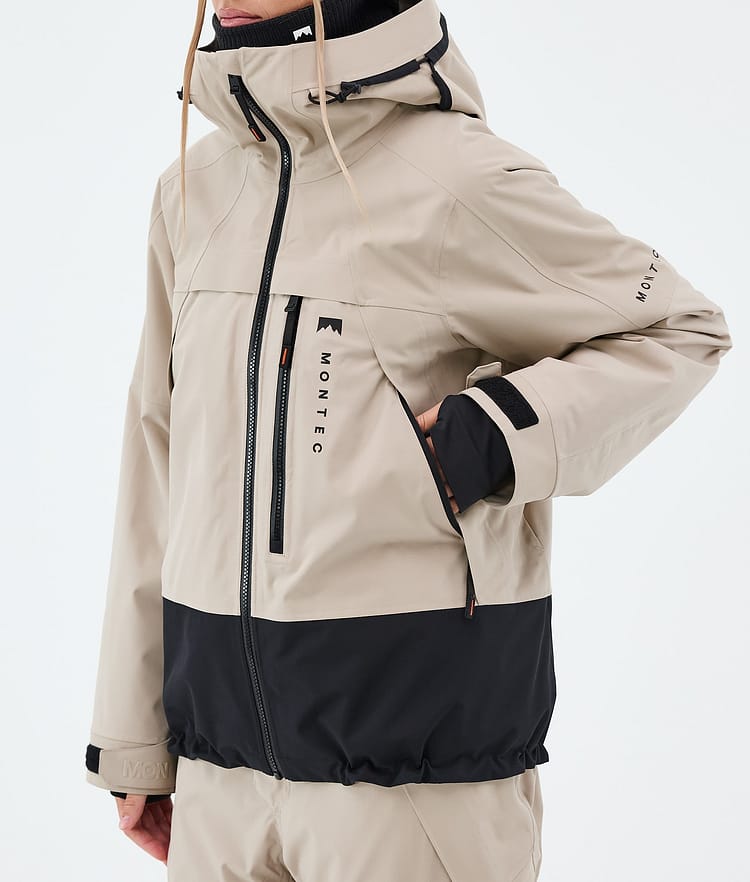 Montec Oracle W Laskettelutakki Naiset Sand/Black, Image 7 of 9