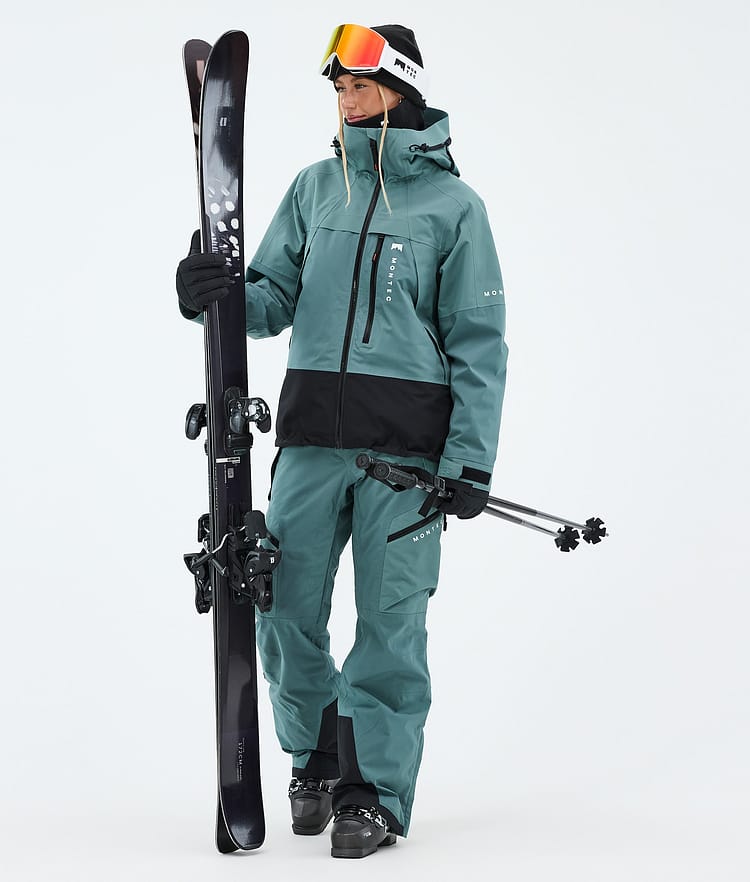 Montec Oracle W Laskettelutakki Naiset Atlantic/Black, Image 2 of 9