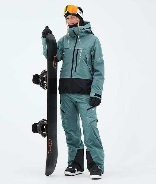 Montec Oracle W Lumilautailu Outfit Atlantic/Black
