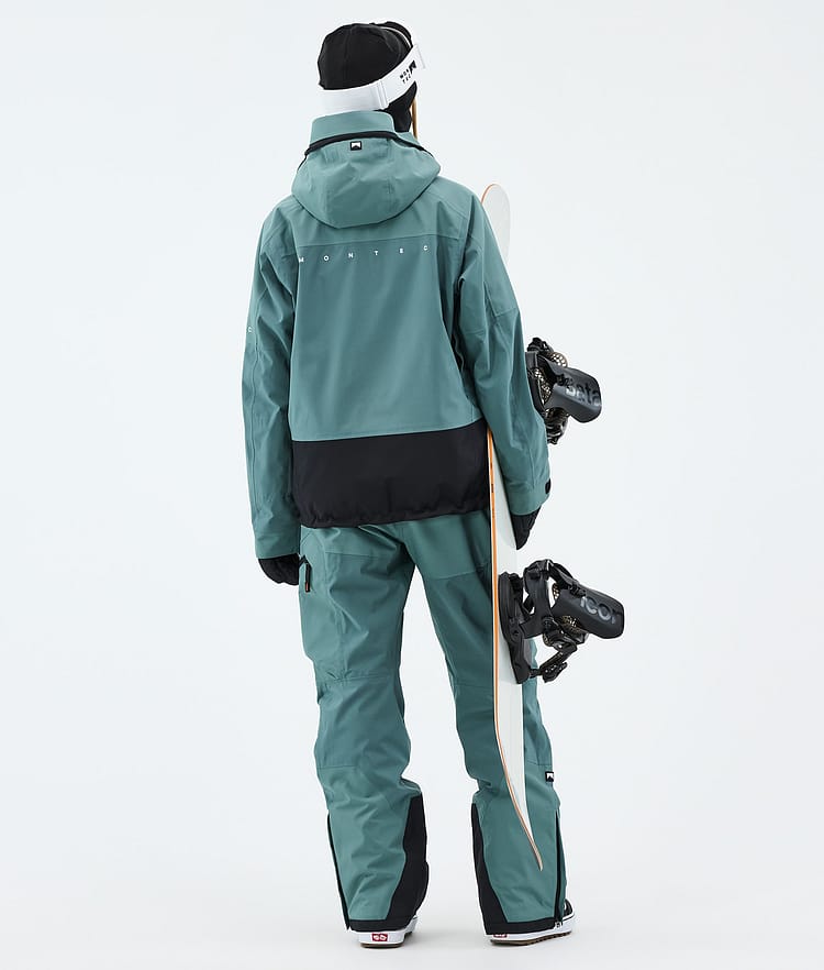 Montec Oracle W Lumilautailutakki Naiset Atlantic/Black, Image 3 of 9