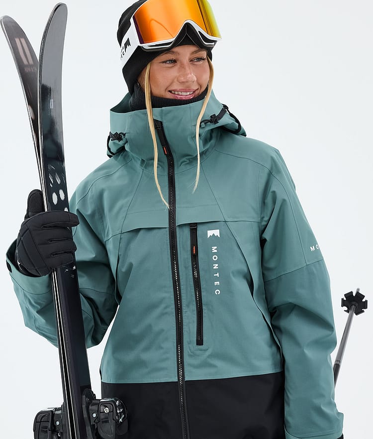 Montec Oracle W Laskettelutakki Naiset Atlantic/Black, Image 4 of 9