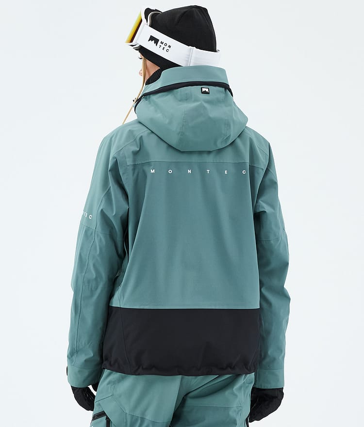 Montec Oracle W Lumilautailutakki Naiset Atlantic/Black, Image 6 of 9