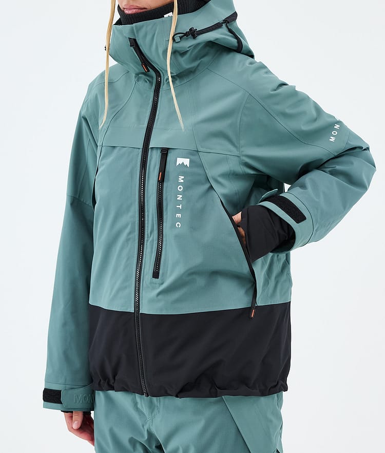 Montec Oracle W Lumilautailutakki Naiset Atlantic/Black, Image 7 of 9