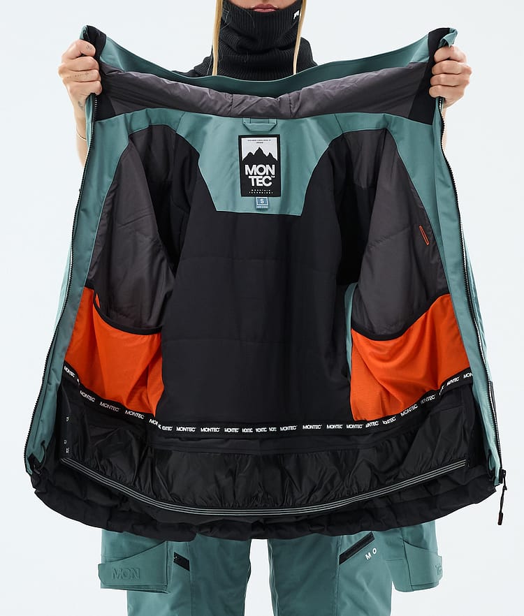 Montec Oracle W Laskettelutakki Naiset Atlantic/Black, Image 9 of 9