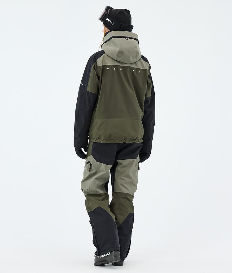 Montec Oracle W Laskettelutakki Naiset Greenish/Black/Olive Green, Image 3 of 9