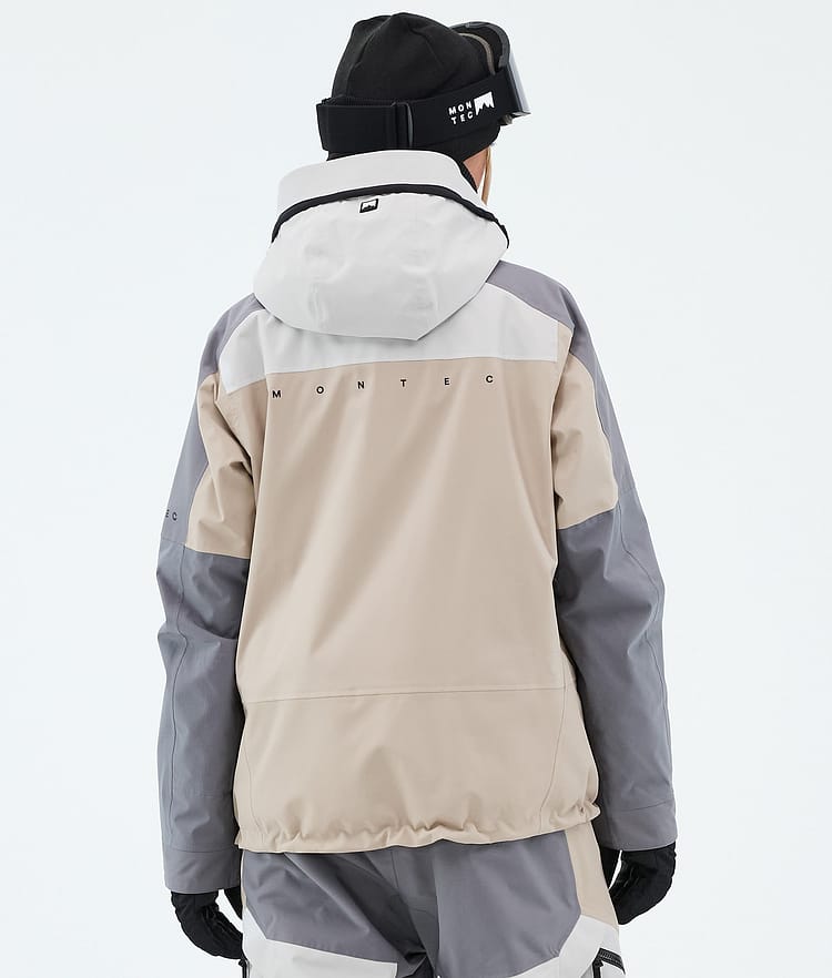 Montec Oracle W Laskettelutakki Naiset Light Grey/Light Pearl/Sand, Image 6 of 9