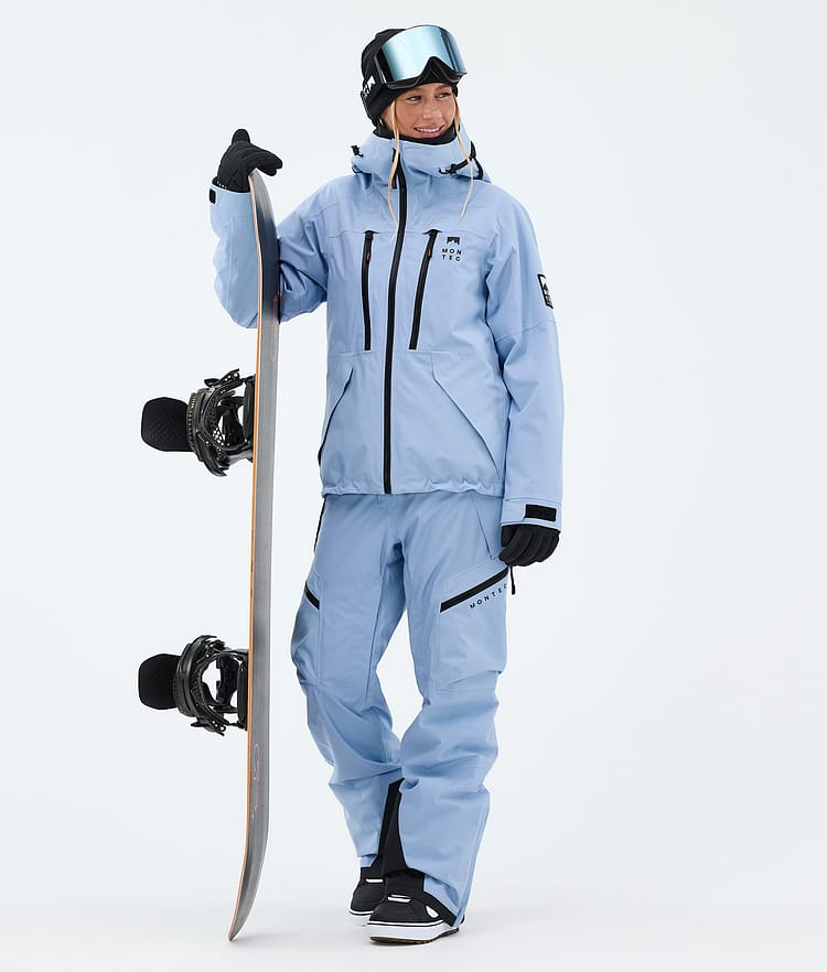 Montec Sentinel W Lumilautailutakki Naiset Light Blue, Image 2 of 9