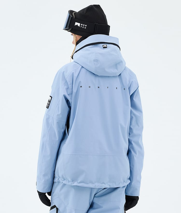 Montec Sentinel W Lumilautailutakki Naiset Light Blue, Image 6 of 9