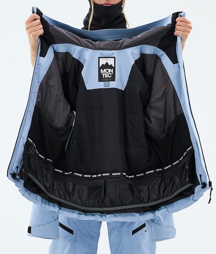 Montec Sentinel W Lumilautailutakki Naiset Light Blue, Image 9 of 9
