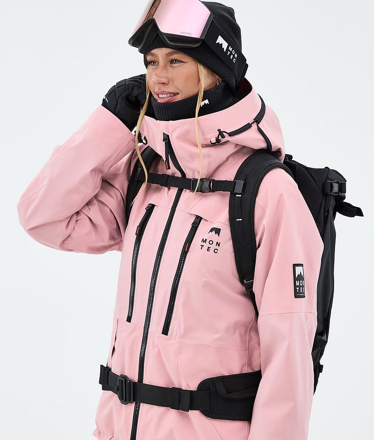 Montec Sentinel W Lumilautailutakki Naiset Soft Pink, Image 4 of 9