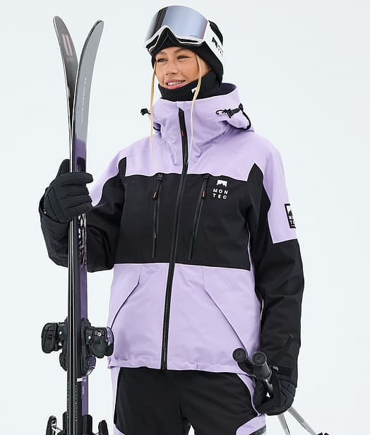 Montec Sentinel W Laskettelutakki Naiset Faded Violet/Black