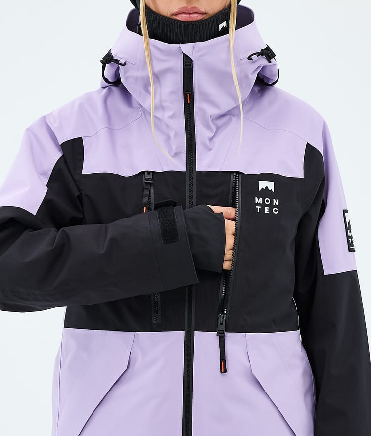 Montec Sentinel W Lumilautailutakki Naiset Faded Violet/Black, Image 8 of 9