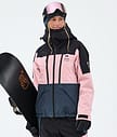 Montec Sentinel W Lumilautailutakki Naiset Black/Soft Pink/Metal Blue