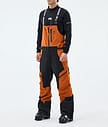 Montec Dozer Lasketteluhousut Miehet Burned Orange/Black