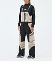 Montec Dozer W Lumilautailuhousut Naiset Sand/Black