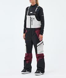 Montec Dozer W Lumilautailuhousut Naiset Light Grey/Black/Burgundy