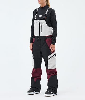 Montec Dozer W Lumilautailuhousut Light Grey/Black/Burgundy