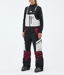 Montec Dozer W Lasketteluhousut Naiset Light Grey/Black/Burgundy