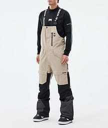 Montec Fawk Lumilautailuhousut Miehet Sand/Black/Phantom