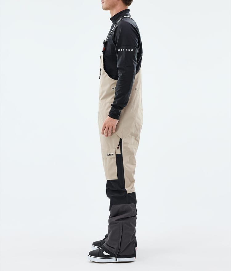 Montec Fawk Lumilautailuhousut Miehet Sand/Black/Phantom, Image 2 of 6