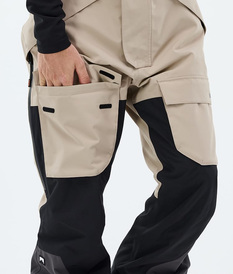 Montec Fawk Lumilautailuhousut Miehet Sand/Black/Phantom, Image 6 of 6