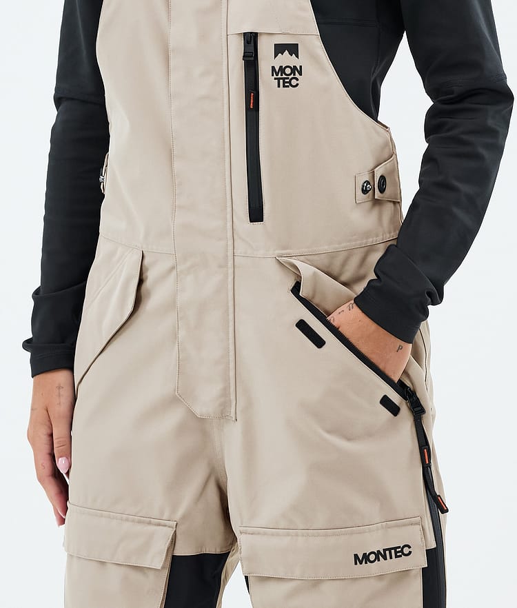 Montec Fawk W Lumilautailuhousut Naiset Sand/Black/Burgundy, Image 5 of 7