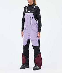 Montec Fawk W Lasketteluhousut Naiset Faded Violet/Black/Burgundy