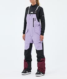 Montec Fawk W Lumilautailuhousut Naiset Faded Violet/Black/Burgundy