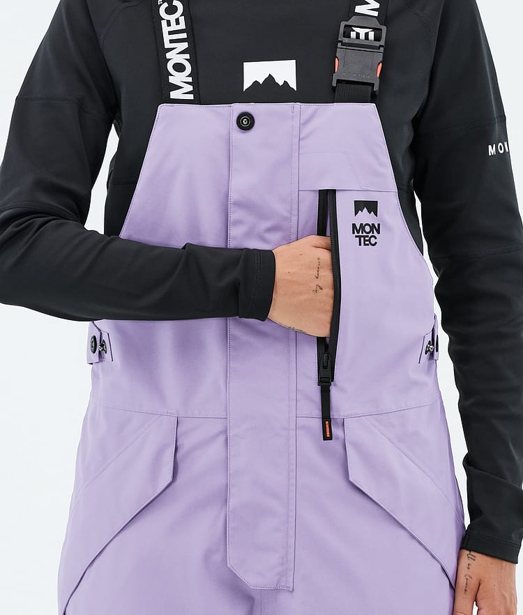 Montec Fawk W Lasketteluhousut Naiset Faded Violet/Black/Burgundy, Kuva 6 / 7