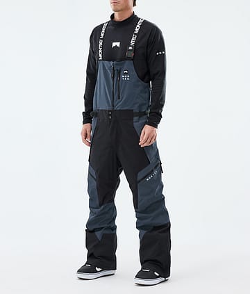 Montec Dozer Lumilautailuhousut Metal Blue/Black