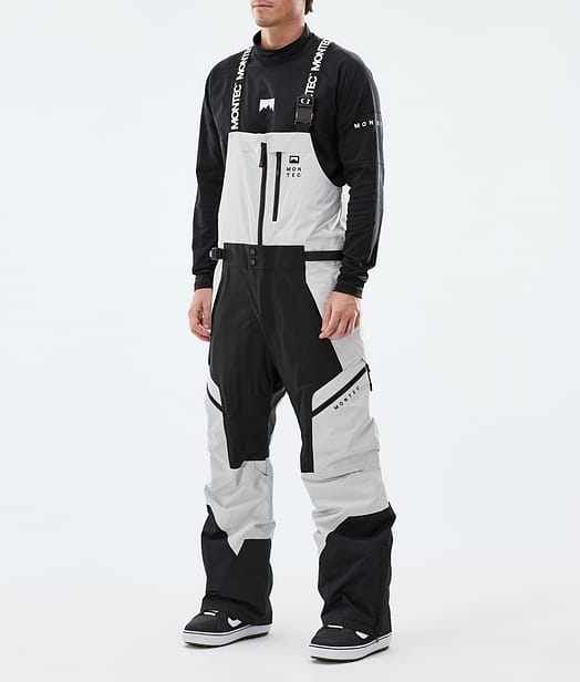 Montec Dozer Lumilautailuhousut Miehet Light Grey/Black