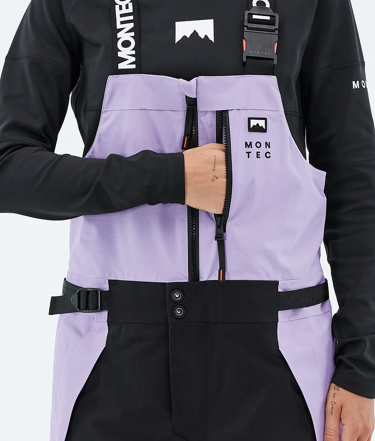 Montec Dozer W Lumilautailuhousut Naiset Faded Violet/Black, Image 6 of 7