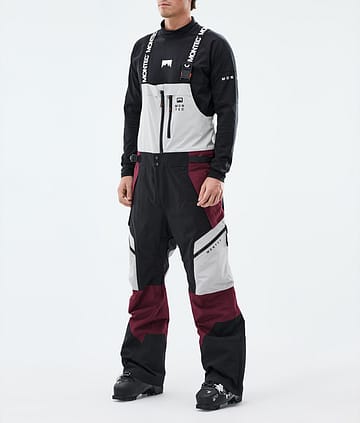 Montec Dozer Lasketteluhousut Light Grey/Black/Burgundy
