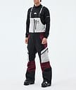 Montec Dozer Lasketteluhousut Miehet Light Grey/Black/Burgundy
