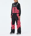 Montec Dozer W Lumilautailuhousut Naiset Light Red/Black