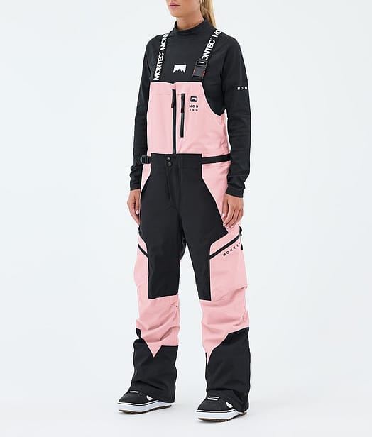 Montec Dozer W Lumilautailuhousut Naiset Soft Pink/Black