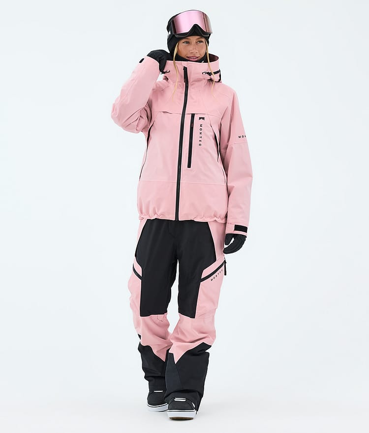 Montec Dozer W Lumilautailuhousut Naiset Soft Pink/Black, Image 2 of 7