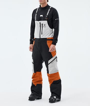 Montec Dozer Lasketteluhousut Light Grey/Black/Burned Orange